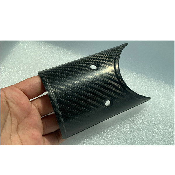 Motorcycle Exhaust Middle Link Pipe Real Carbon Fiber Heat Shield Cover Insulation Guard Anti-scald